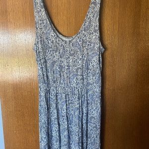 Purple/Blue Floral Sun Dress